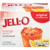 Jell-O Original Orange Gelatin Snack, 3.375 Oz., 8 Count