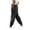 Black, variant on SRZYMJ Casual Corduroy Jogger Pants for Women Loose Elastic Waist Stretch Comfy Business Lounge Trousers with Pockets