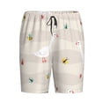 thumbnail image 4 of Fotbe Funny Goose1 Pajama Shorts for Men, Men's Pajama Bottoms, Sleepwear,Short Pajama Pants-Medium, 4 of 9