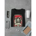 thumbnail image 3 of Krampus Can Naughty Dark Christmas Men's Tshirt, 3 of 4