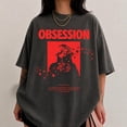 thumbnail image 4 of Obsession Gothic Horror Graphic T-Shirt, Red Black Psychological Thriller Movie Tee, Vintage Skeleton Romance Shirt, Retro Halloween Film Fan Gift, 4 of 8