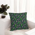thumbnail image 6 of Pofeuu Dinosaur and Bone Print Double-sided plush pillowcase Square Throw Pillow Covers Pillows Cover for Living Room Bedroom Sofa Couch Cushion Cover（No pillow core）-12"x12", 6 of 7