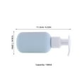 thumbnail image 2 of MERRYHAPY 3Ud De Viaje 100Ml Multicolor Recargables Con A De Para Loción Y Champú, 2 of 7