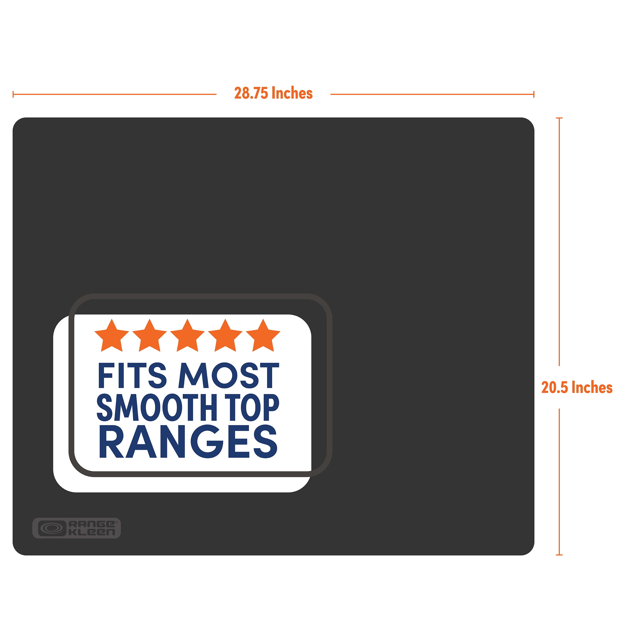 Range Kleen Glass Top Stove Protector - Smooth Top Range Cover