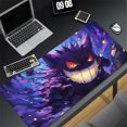 thumbnail image 4 of Alfombra de juego XXL para ordenador portátil, accesorios negros para juegos, alfombrilla para ratón, alfombra para teclado de Anime japonés, PC p-pokemon Gengar, alfombrilla para teclado de jugador, 4 of 5