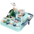 thumbnail image 1 of CNKOO Car Adventure Toys City Rescue Toy Set Vehicle Racing Kids Toy Puzzle Car Race Tracks Parking Playsets with 3 Mini Cars Preschool Educational Toy for 3 4 5 6 7 8 Years Old Toddlers, 1 of 11