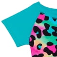 thumbnail image 4 of GYRATEDREAM Girls Two Piece Rash Guard Swimsuit Bathing Suit Long Sleeve UPF 50+ Summer Beach Swimwear 2-Piece for 8-9Y, 4 of 9