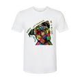 thumbnail image 3 of Dean Russo The Only Person Dog Lover Mens Premium Tri Blend T-Shirt, True White, Medium, 3 of 6