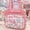 2, variant on Sanrio Cartoon Hand-held Multi-pocket Kuromi Cinnamoroll Lunch Box Bag Portable Out-going Large-capacity Lunch Box Bag,1