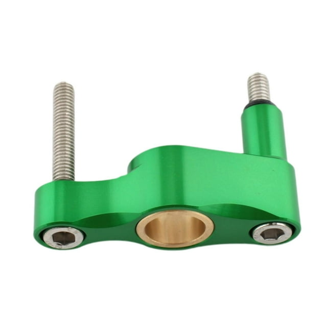 Colaxi Motorcycle Gear Shift Stabilizer, Aluminium Alloy Gear Shift Support Spare Parts Stable Performance for ZX-4R ZX-4rr Accs Green