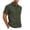 Army Green, variant on Men's Shirts, Mens T Shirts Business Casual Shirts Stylish Work shirts Button Down Cooling Shirt Short Sleeve T-Shirt Fitted Collared Tees Navy XXXL