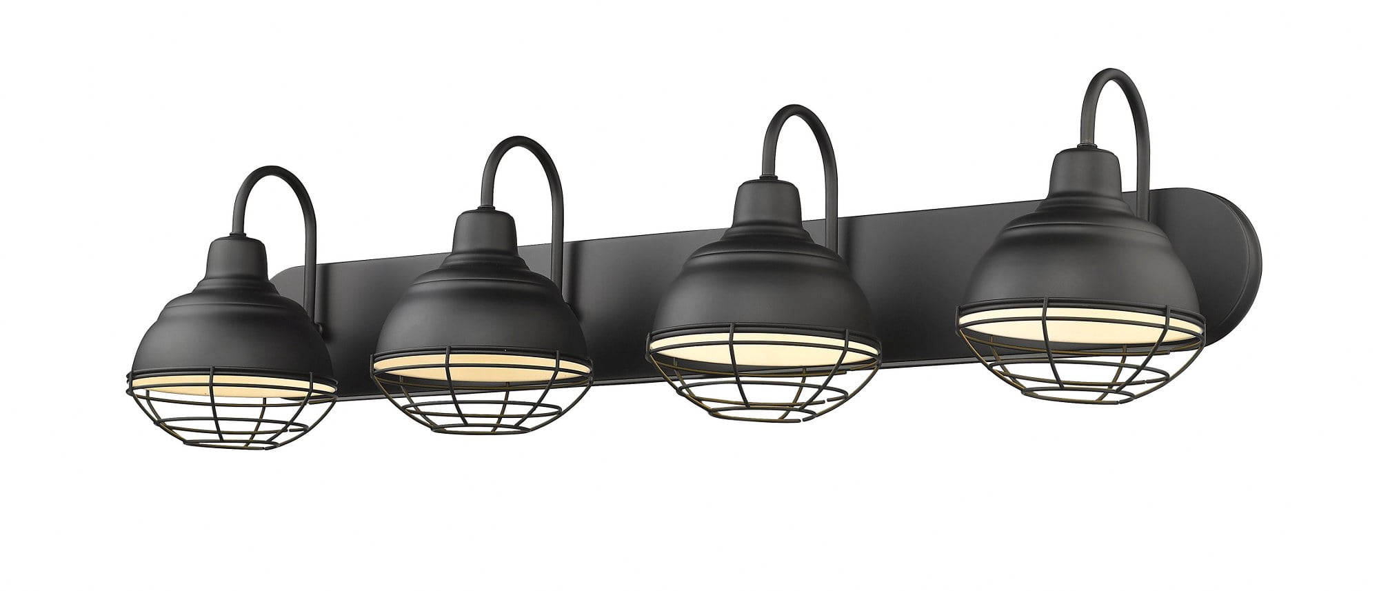 Neo-Industrial 4 - Light Matte Black / Black