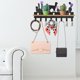 thumbnail image 4 of Solución de almacenamiento para pasillos y baños para ropa y accesorios Toallero de pared que ahorra espacio, 4 of 8