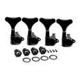thumbnail image 5 of Mobestech 4Sets Bass Tuning Pegs Black Metal Key Knobs for Acoustic Bass Guitar Replacement Parts, 5 of 7
