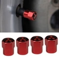 thumbnail image 3 of Hisport Hex 016 Rojo 4 Piezas Tapas universales para vástago de válvula de neumático de Coche Cubierta de Aire para Accesorios Mitsubishi, 3 of 5