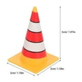 thumbnail image 6 of WEAVILUX 25pcs Construction Birthday Party Cupcake Picks with Road Sign Decorations, Plastic Craft Supplies for Kids, 6 of 8