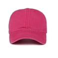 thumbnail image 2 of PaZinger Vintage Washed Dyed Cotton Twill Low Profile Adjustable Baseball Cap, 2 of 4