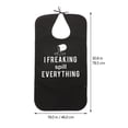 thumbnail image 2 of Miangastore Convenient Clothing Protector for Adults Black Adjustable 1Set, 2 of 8