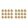 thumbnail image 1 of Servilleteros de Metal Dorado Inteprter 12x No Deformables 3D Flor Boda, 1 of 6