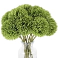 thumbnail image 1 of Flores artificiales de crisantemos Rowfad Green (12 unidades), 1 of 8