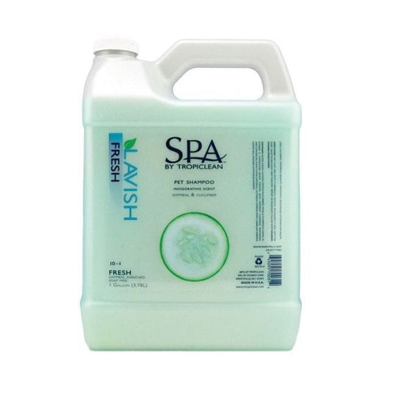 Spa Dog Rejuvinating Shampoo Gallon Lavish All Natural - Choose from 4 Scents (Fresh)