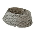 thumbnail image 3 of Collar de mimbre Artificial para de Navidad, falda de de Navidad, cubierta de Base, fiestas de gran tamaño, anillo redondo hecho a mano, 3 of 7