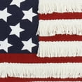 thumbnail image 2 of Lush Decor American Flag Fringe Decorative Pillow Red/Navy Single 13X22, 2 of 5