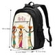 thumbnail image 5 of Balery Black African Woman Mochila con carga USB para hombre y mujer - Mochila impermeable y antirrobo para laptop con puerto USB para viajes, trabajo, 5 of 7