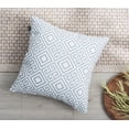 thumbnail image 5 of Ada Home Decor Gray Geometric Contemporary Pillow, 5 of 6
