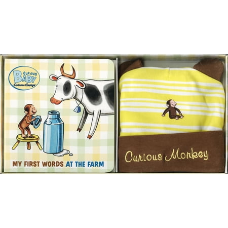 My First Words at the Farm Gift Set [With Hat with Monkey Ears]