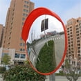 thumbnail image 2 of 30cm/12'' Wide Angle Safety Curved Convex Road Mirror Outdoor Safety Traffic Lane Safety Signal Convex Mirror, 2 of 12