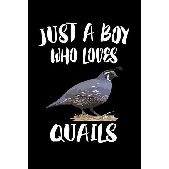 Just A Boy Who Loves Quail : Animal Nature Collection (Paperback)