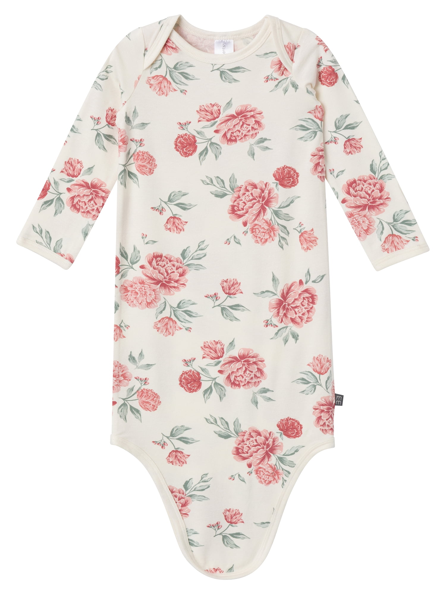 Modern Moments by Gerber Baby Neutral Viscose Knotted Gown With Mittens, 2-Pack, Newborn - 0/3 Months