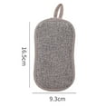 thumbnail image 2 of WDOEID Exclusive Offer! Dish Sponge with Dish Cloth in Gray - Ideal for Stylish Cleaning, Essential Kitchen Accessory for Efficient Dishwashing, Must-Have for Your Home, 2 of 8