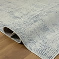 thumbnail image 4 of Lr Home Brooke 2'8" x 3'10" Blue Abstract Waterproof Non-Slip Machine Washable Indoor Area Rug, 4 of 10