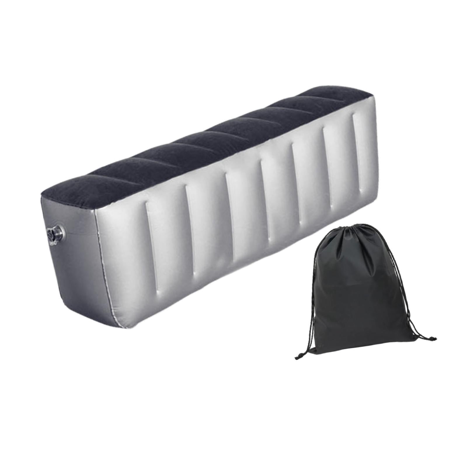 Inflatable Car Air Travel Mattress Back Seat Bed Portable PVC Flocking Sleeping Pad for Family Road Trips