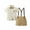 Khaki, variant on CARETOO Toddler Boys Formal Outfits Suits Tuxedo Party Clothes Top Suspender Pants Tie Cotton Fabric