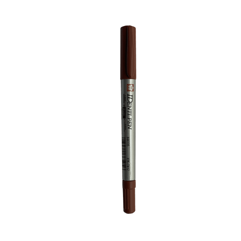 Sakura IDenti-Pen Dual Point Permanent Marker Brown