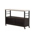 thumbnail image 1 of Kitchen Island Table Cooking Table Open Movable Sideboard Storage Rack, 1 of 6
