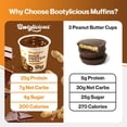 thumbnail image 6 of Bootylicious High Protein Muffins | Chocolate Peanut Butter | 12-Pack, 6 of 6
