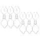 thumbnail image 5 of piezas de abrazaderas de alambre para frascos de vidrio de boca ancha con cierre hermético. Ideales para la cocina., 5 of 8