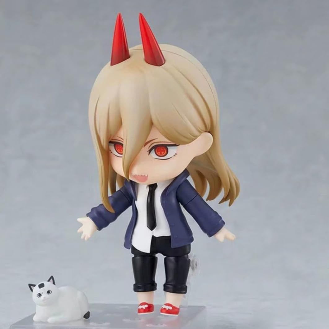 New Chainsaw Power (1580 Q Ver) Character Anime Model Statue Action Figures Desktop Ornament Popular Decorations Fan Souvenirs Creative Gift Collectable