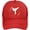 Red, variant on Karate Mesh Hats Foam Trucker Hat Snapback Adjustable Size