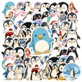 thumbnail image 3 of 35pcs Cute Penguin Stickers PVC Kids Stickers  Funny Stationery Stickers for Laptops Suitcases, 3 of 9