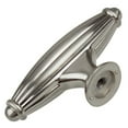 thumbnail image 3 of GlideRite 2-1/2 in. Fluted Cabinet Knob, Satin Nickel, Pack of 10, 3 of 5
