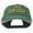 Dark Green, variant on Number One Daddy Embroidered Washed Cotton Cap - Khaki OSFM