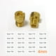 thumbnail image 1 of Suitable for Carburador de motocicleta con boquilla principal redonda M4 de 4 mm, tamaño 110-155 for Kenhin CarbMikuni Minimoto Gy6 139qmb 50cc., 1 of 2