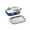 A, variant on Leodye 1PCS 3-Compartment Reusable Bento Lunch Box, Portable Food Storage Container for Home, Travel, Work and Picnic -8.98x6.58x2.76in