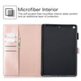thumbnail image 5 of iPad 8th Gen Case 10.2", iPad 7th Generation Case Cover, Allytech PU Leather Blossom Design Smart Cover Auto Sleep Wake Slim Lightweight Shockproof Folio Stand Case for Apple iPad 10.2",Rosegold, 5 of 7