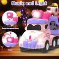 thumbnail image 2 of Camión de juguete Seveclotree Princess Carrier con sonido y luz, 2 of 6